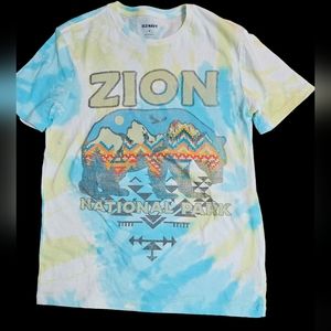Zion National Park Gender-Neutral Tie-Dye T-Shirt for Adults Old Navy